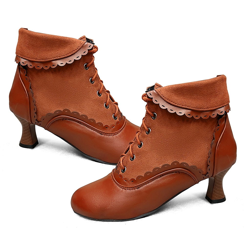 Women's Vintage Heel Boots