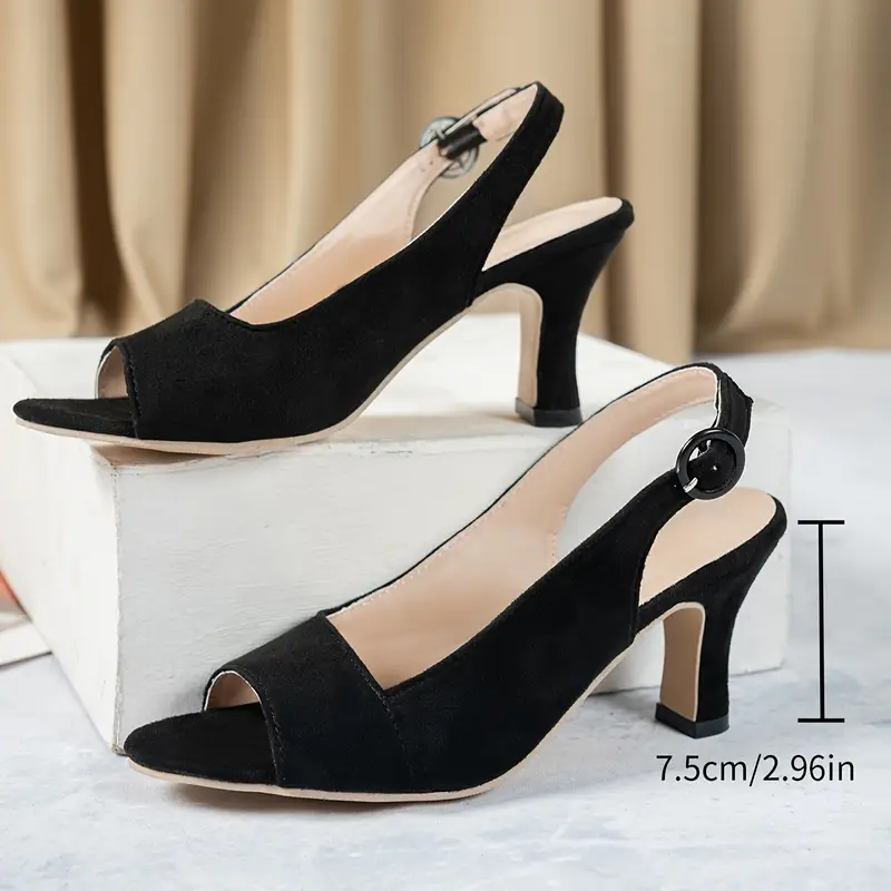 Elegant Women'S Ankle Strap High Heels