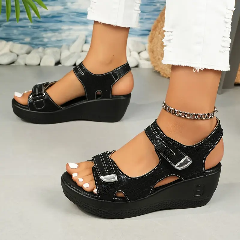 Women'S Summer 2025 Adjustable Strap Orthopaedic Platform Sandals