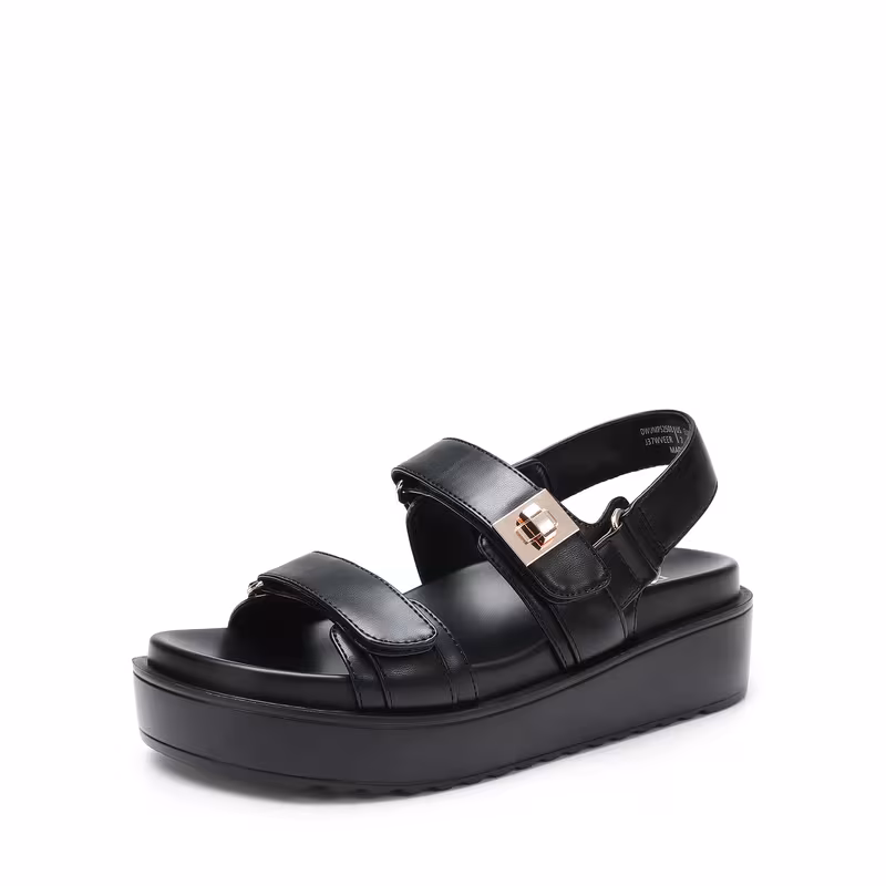 Women's Schoolbag Buckle Thick-Soled Platform Sandals