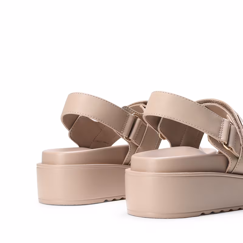 Women's Schoolbag Buckle Thick-Soled Platform Sandals