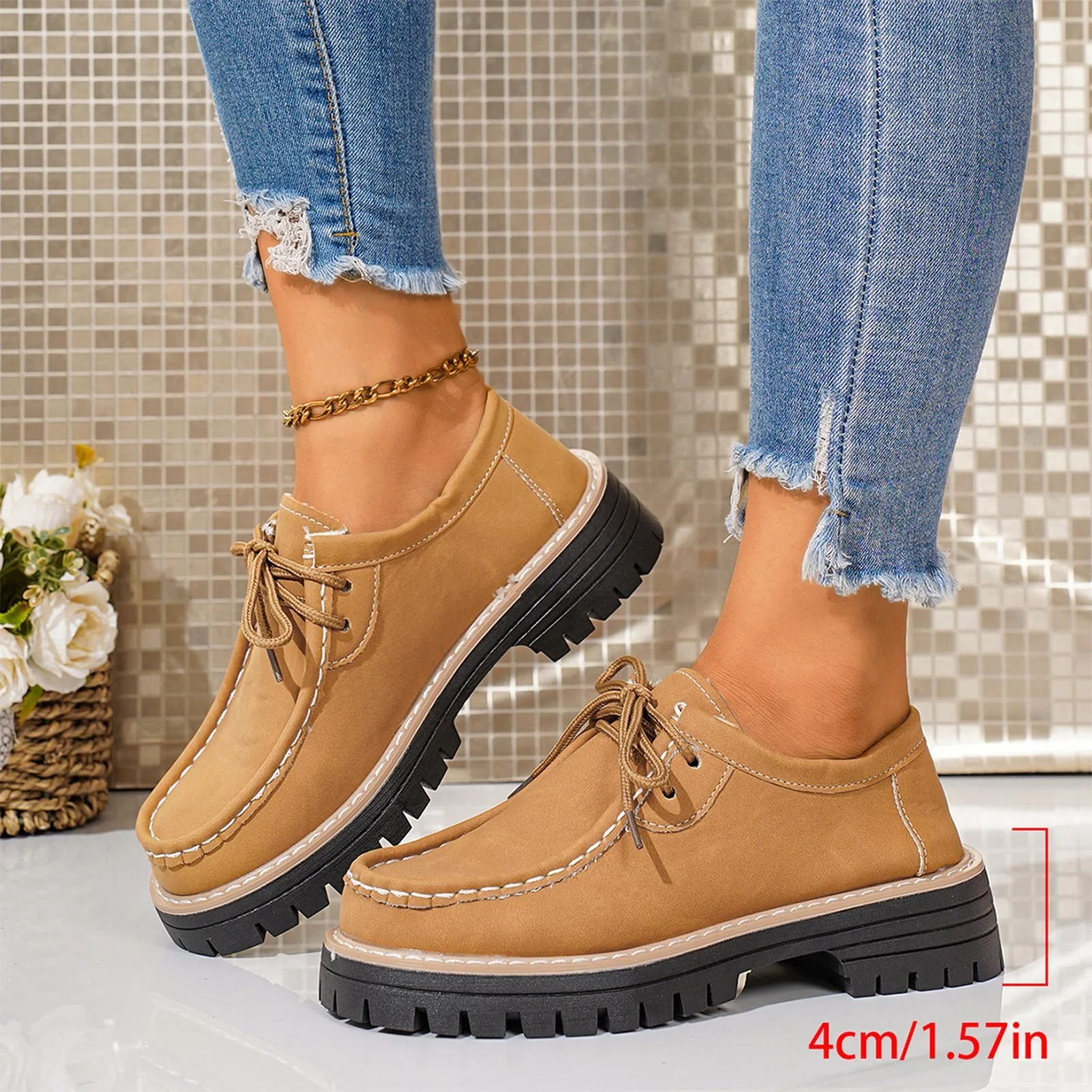Women's Casual Retro Suede Loafers