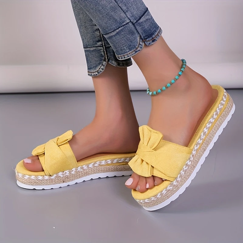 Wygodne sandały plażowe Espadrille