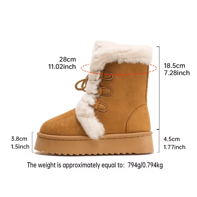 Women'S Mid-Calf Snow Boots