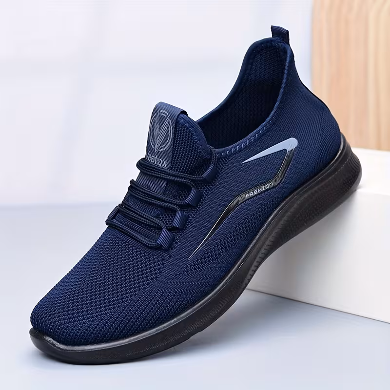 Men's Breathable Lightweight Knit Running Shoes