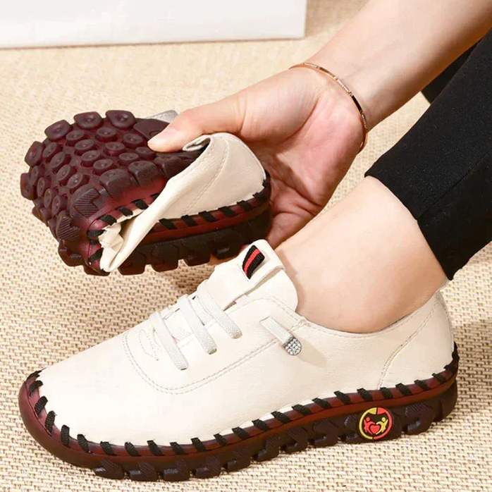 2024 Comfortable Genuine Leather Sneakers Walking Shoes