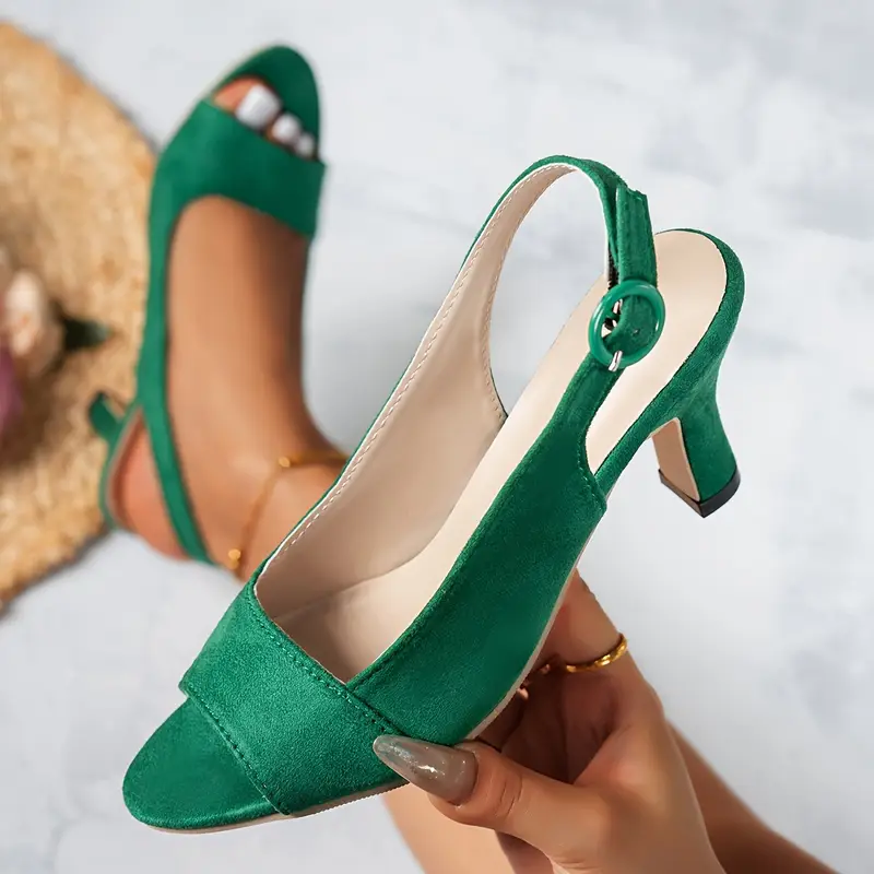 Elegant Women'S Ankle Strap High Heels