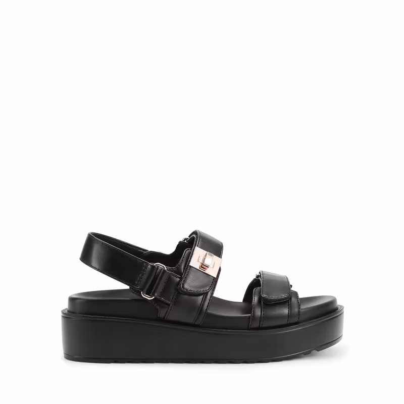 Women's Schoolbag Buckle Thick-Soled Platform Sandals