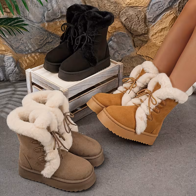 Women'S Mid-Calf Snow Boots