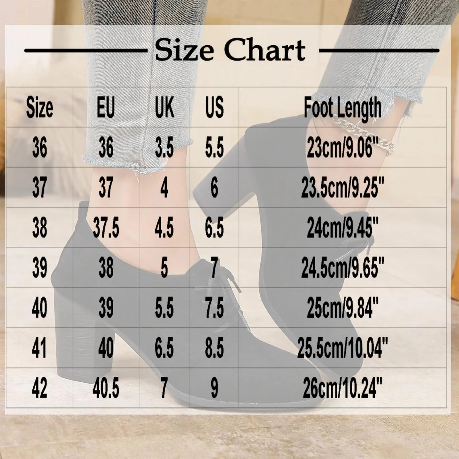 Women's Victorian Black Lace-Trimmed Button Ankle Boots