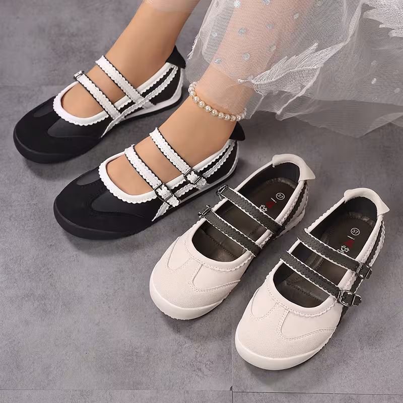 Elegant Women'S Comfortable Mary Jane Flats