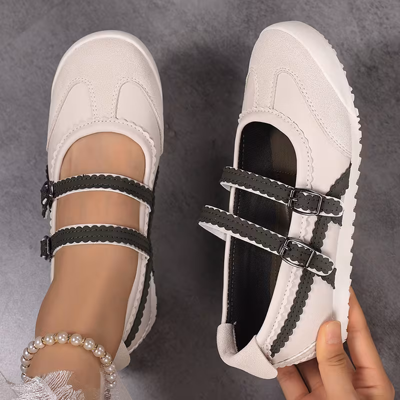 Elegant Women'S Comfortable Mary Jane Flats 