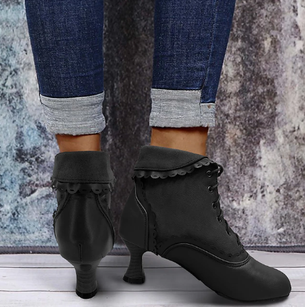 Women's Vintage Heel Boots