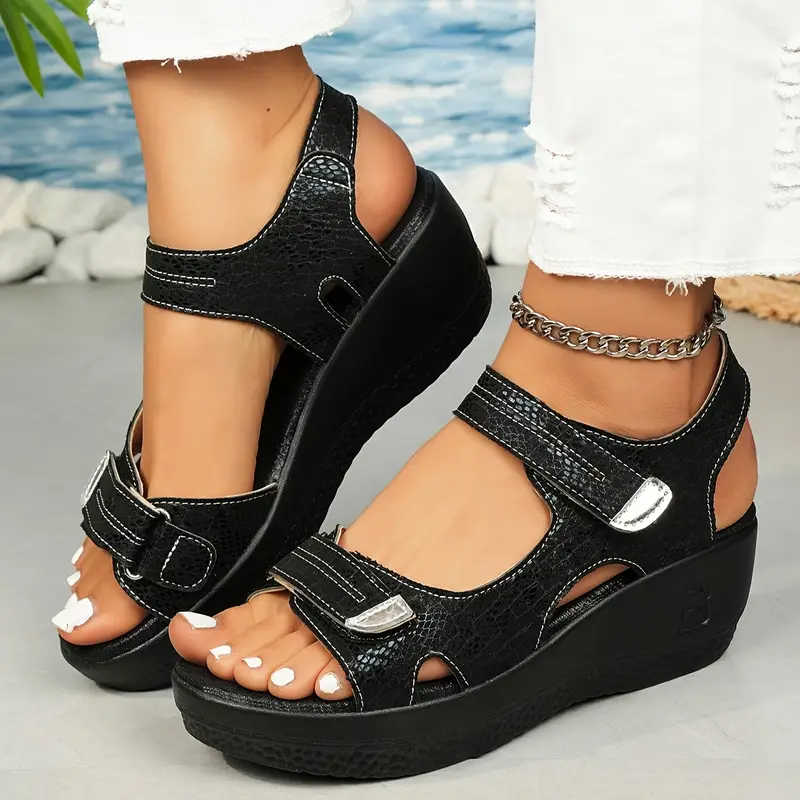 Women'S Summer 2025 Adjustable Strap Orthopaedic Platform Sandals