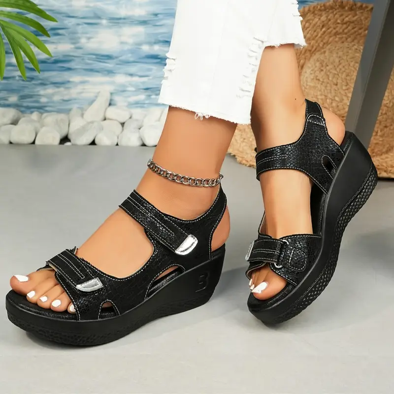 Women'S Summer 2025 Adjustable Strap Orthopaedic Platform Sandals