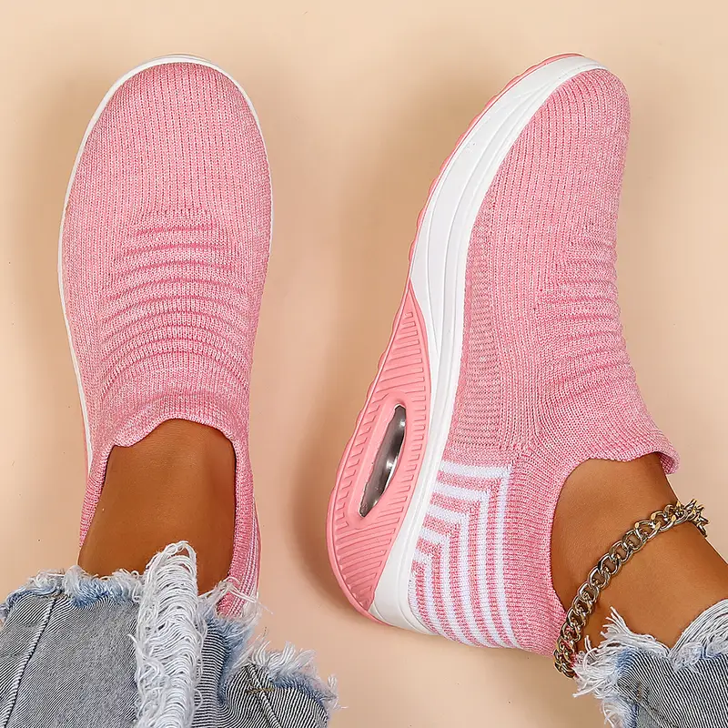 Women's Casual Breathable Slip On Orthopaedic Walking Sneakers