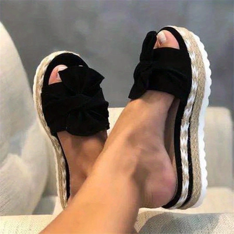Wygodne sandały plażowe Espadrille
