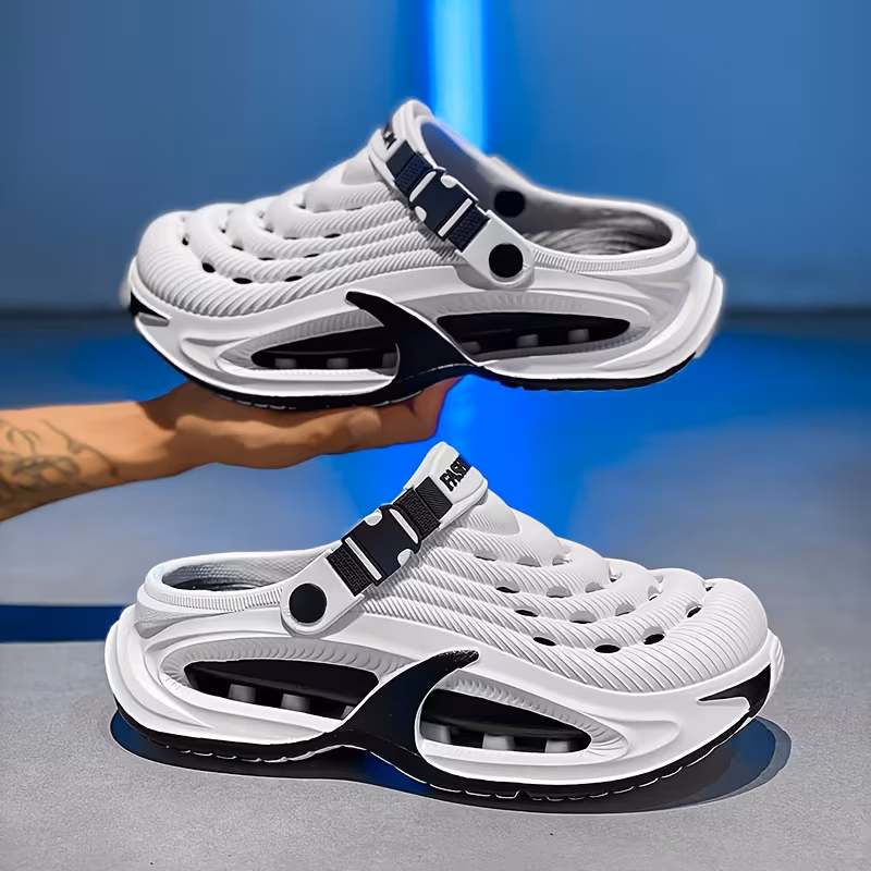 Men's Clogs Outdoor Non-Slip Odor Resistant Durable Quick Drying Sandals