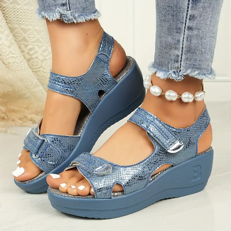 Women'S Summer 2025 Adjustable Strap Orthopaedic Platform Sandals