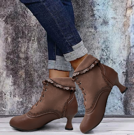 Women's Vintage Heel Boots