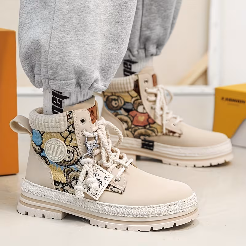 Men'S High-Top Casual Sneakers