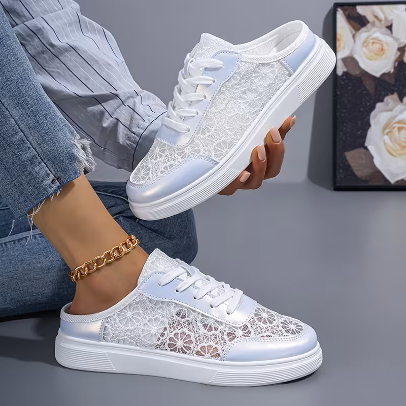 Women's Casual Breathable Slip On Orthopaedic Walking Sneakers