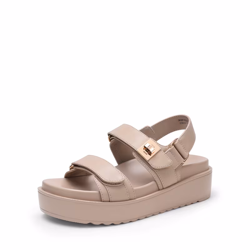 Women's Schoolbag Buckle Thick-Soled Platform Sandals