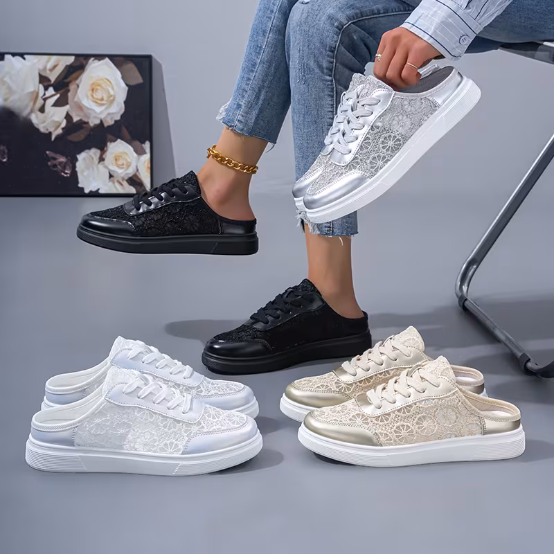 Women's Casual Breathable Slip On Orthopaedic Walking Sneakers