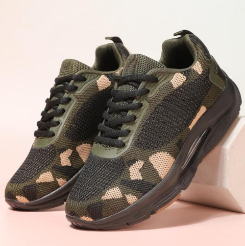 Women's Sporty Lace Up Low Top Sneakers