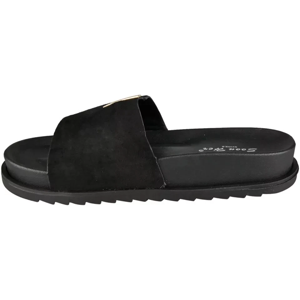 Ladies Summer Sliders Mules Girls Comfort Open Toes Summer Sandals