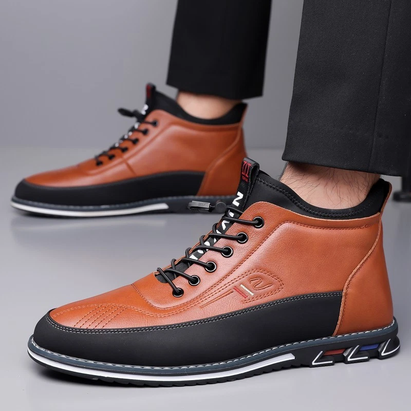 Men Classic Casual Business Leather Shoes