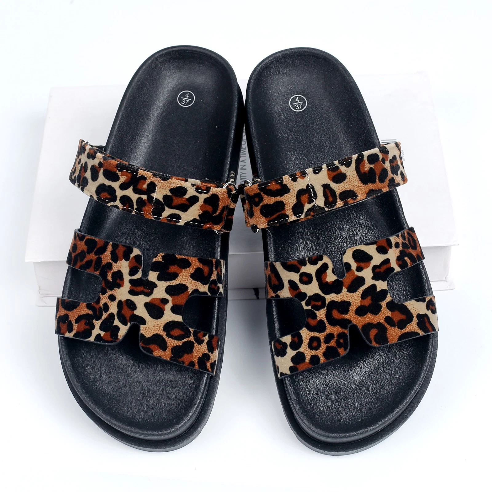 Women's Summer Buckle Strap Flat Sandals