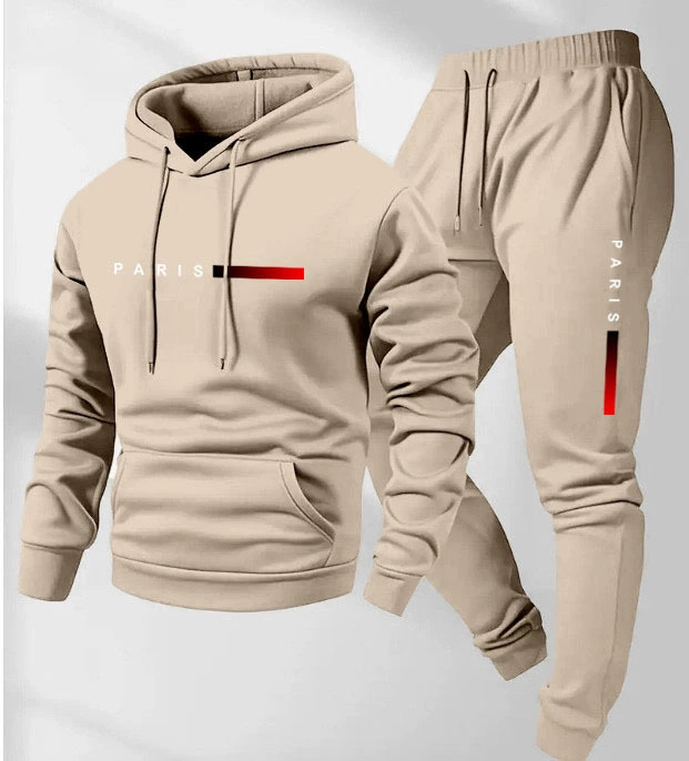 Men's minimalist luxury two-piece suit