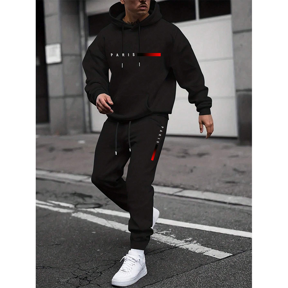 Men's minimalist luxury two-piece suit