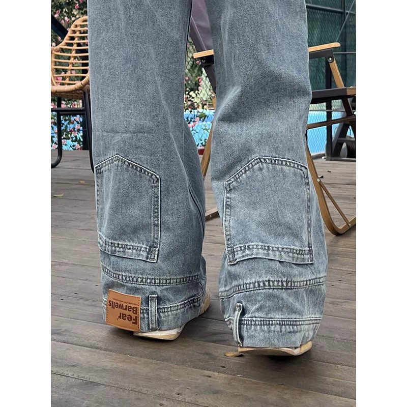 Men's High Street Reverse Denim Jeans