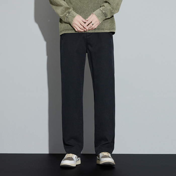 Men’s Lyocell Relaxed Straight-Leg Casual Pants