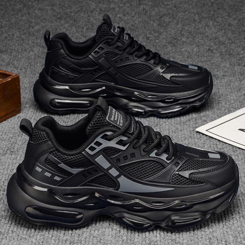 Men's Popcorn Sole Breathable Mesh Sneakers