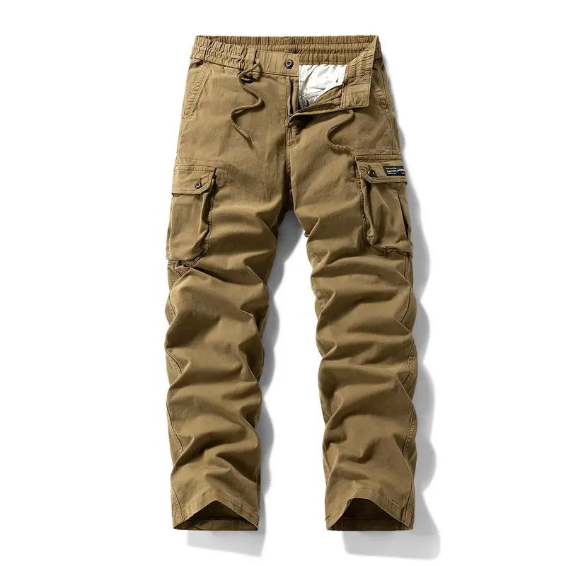 Men’s Vintage Multi-Pocket Outdoor Cargo Pants