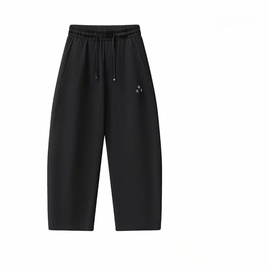 Men’s Lightweight Grid Casual Sweatpants