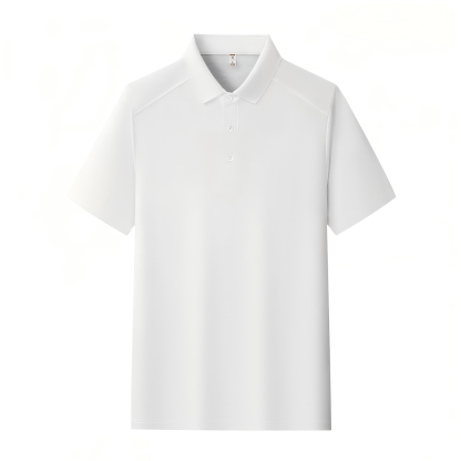Men's Long-Staple Cotton Pique Short Sleeve Polo Shirt