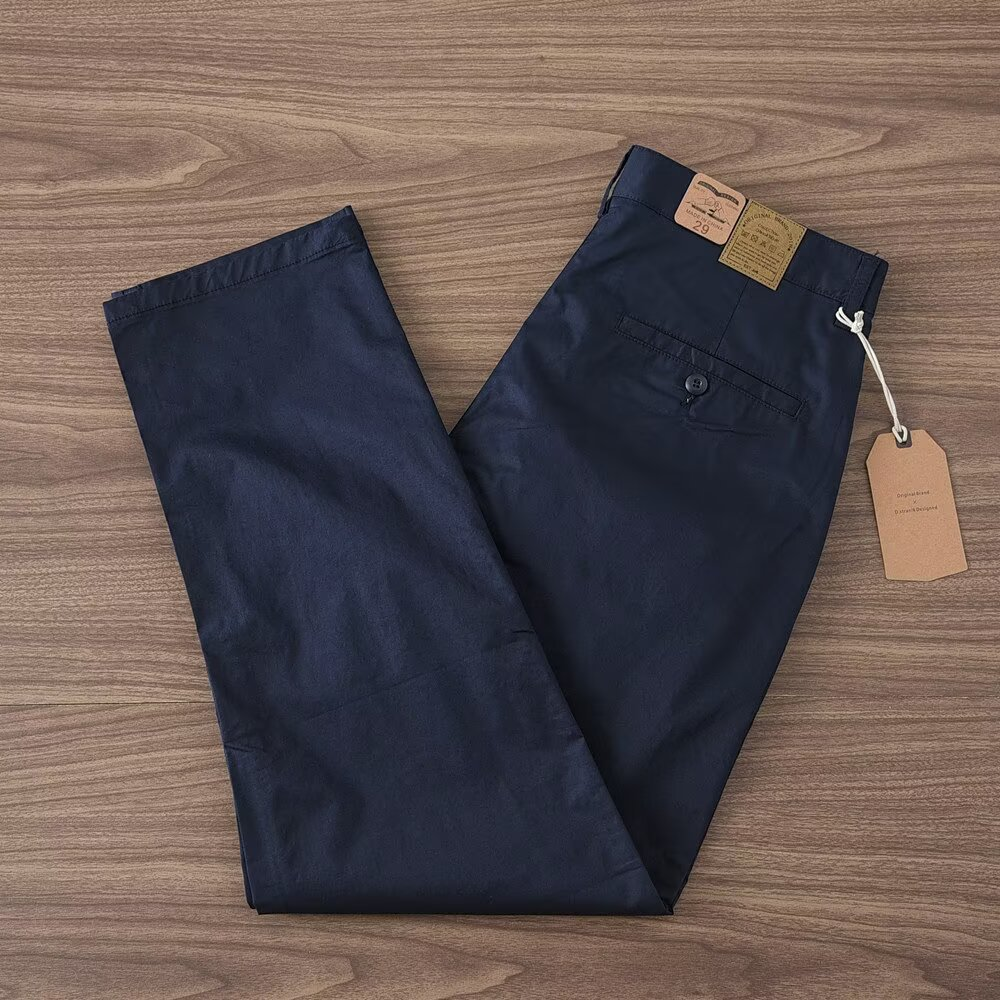 Men's Stretch Retro Loose Straight-Leg Cargo Pants