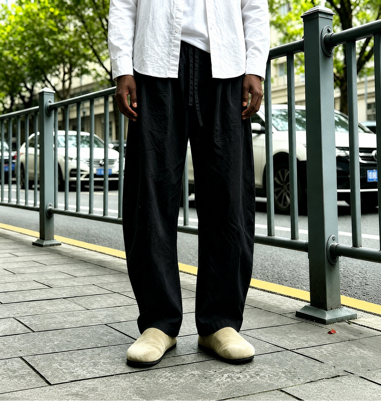 Men's Old Money Cotton Linen Straight-Leg Casual Pants