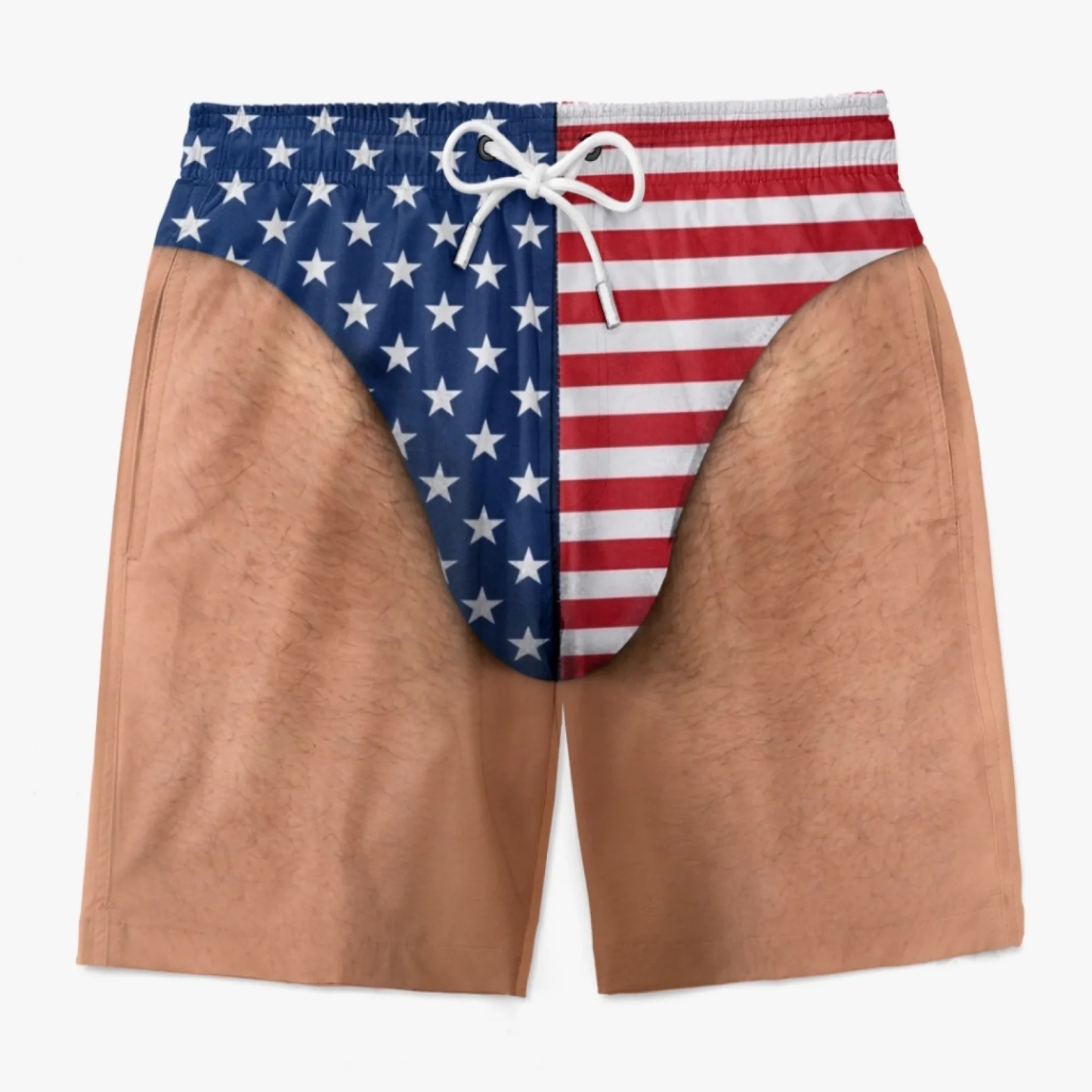 Men's Funny Graphic Swim Trunks Quick Dry Beach Shorts