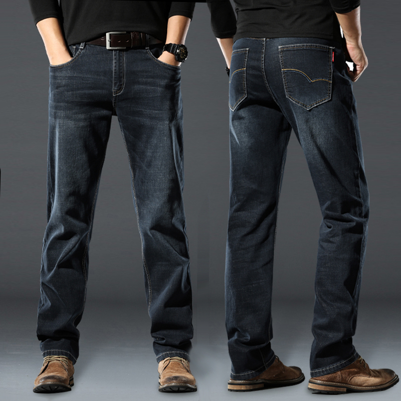 Men’s Classic Straight Jeans – Comfortable & Stylish Fit 👖