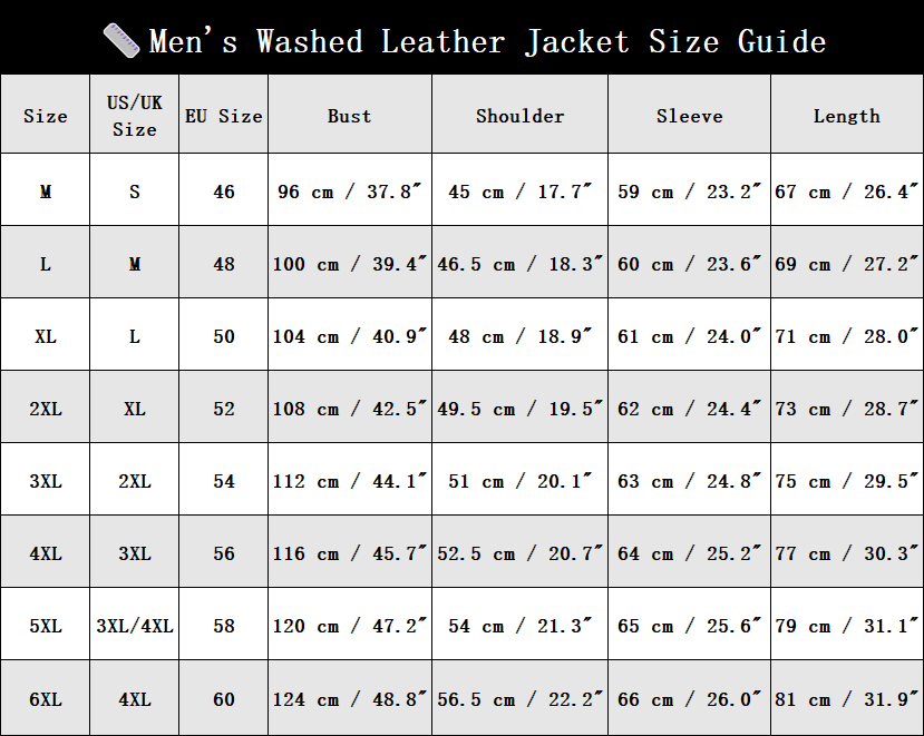 Men's Classic Washed Leather Jacket – Button Collar Casual Outerwear