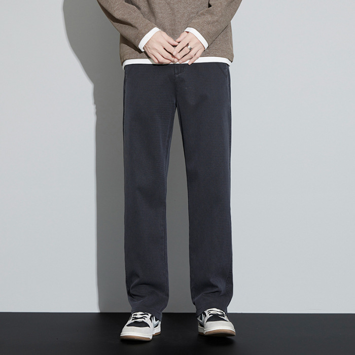 Men’s Lyocell Relaxed Straight-Leg Casual Pants