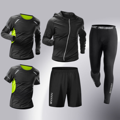 Men’s Compression Sports Set – Quick-Dry Training Outfit