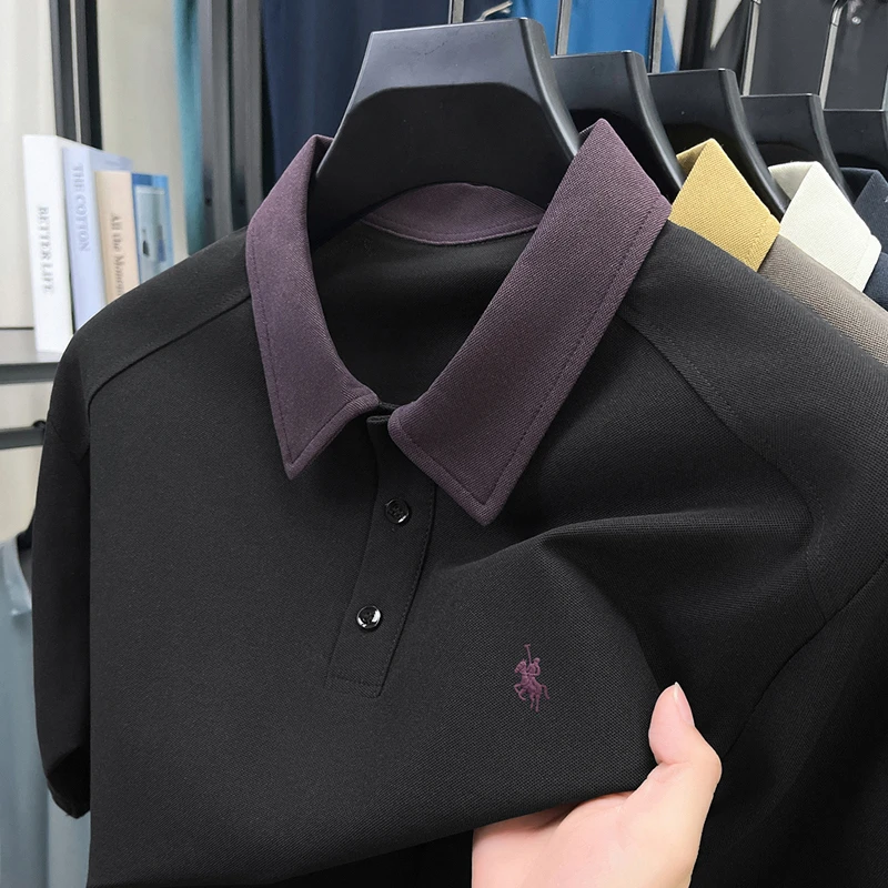 🌟 Men's Summer Embroidered Polo Shirt