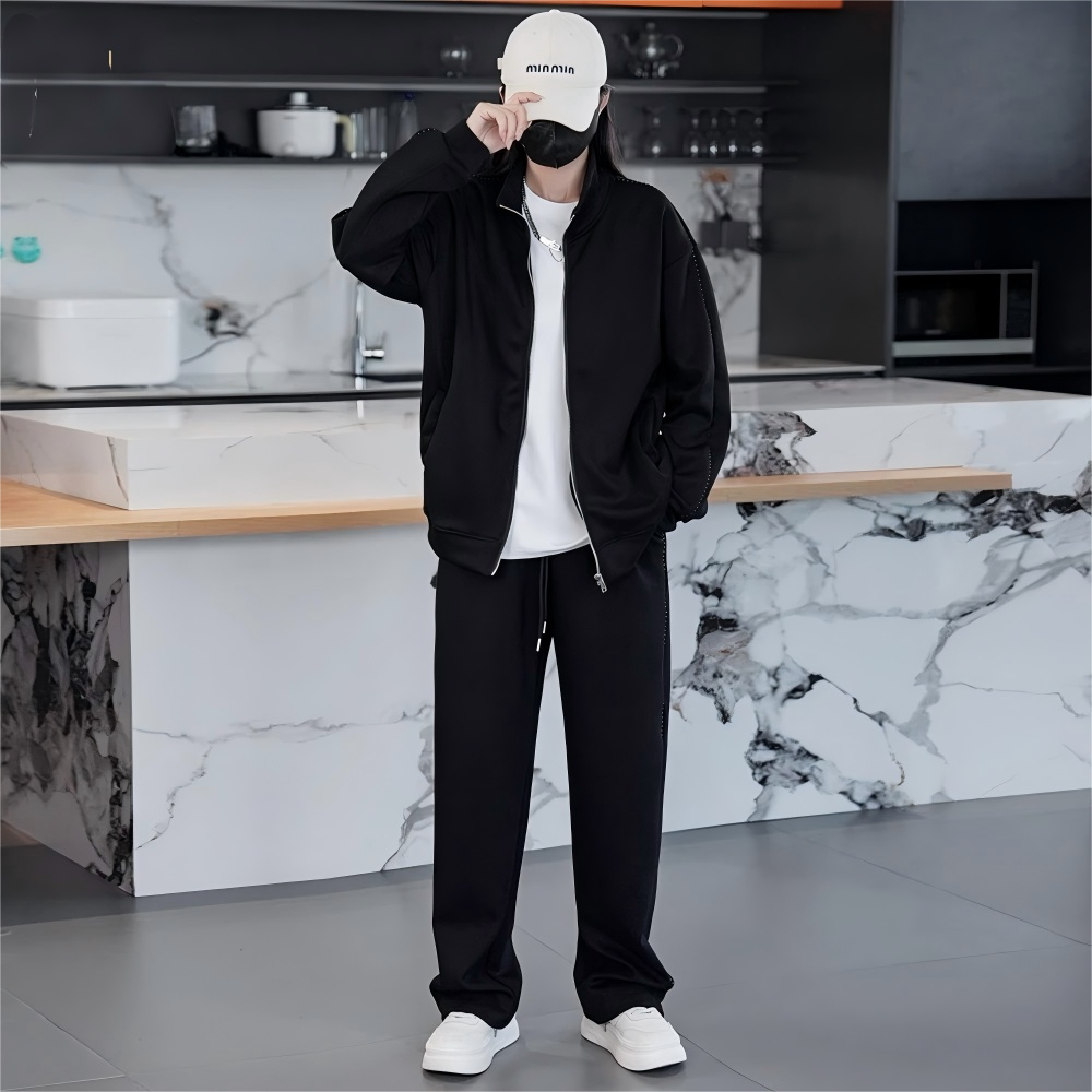 2025 autumn new style suit two-piece jacket loose top fashionable trousers