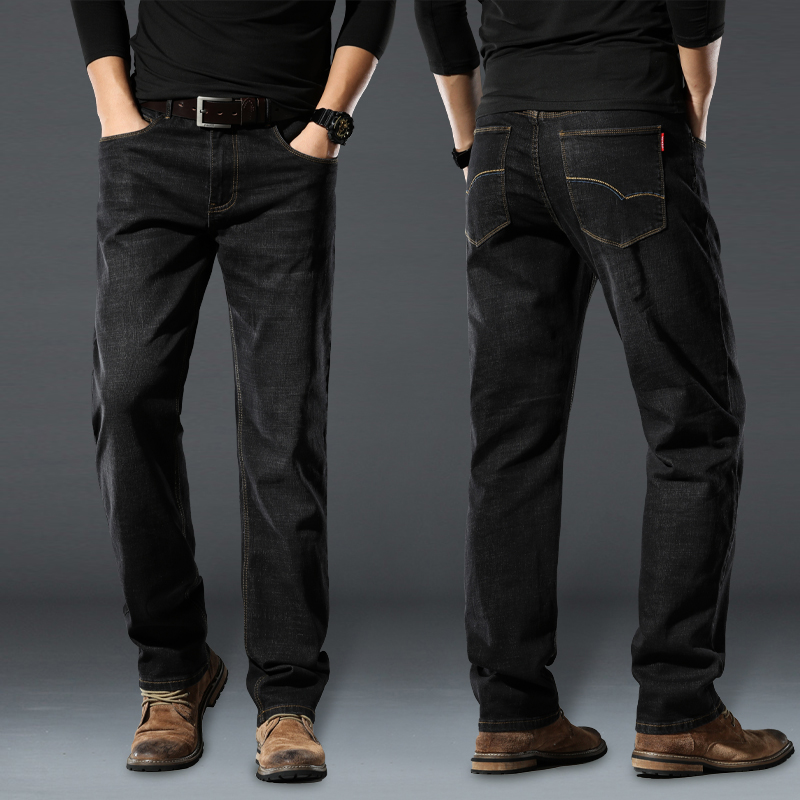 Men’s Classic Straight Jeans – Comfortable & Stylish Fit 👖